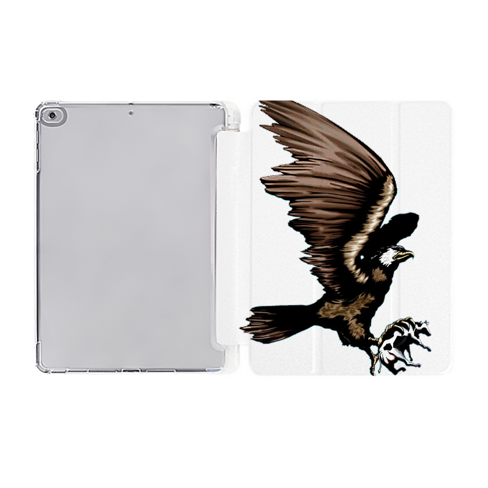 （画像用） 遊☆戯☆王 Yu-Gi-Oh! IPad ケース ペン収納付き 三つ折りスタンド PUレザー×シリコン 対応機種9.5/10.5/10.9インチ